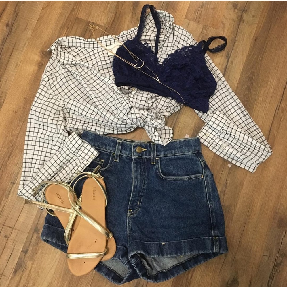 H&M button up